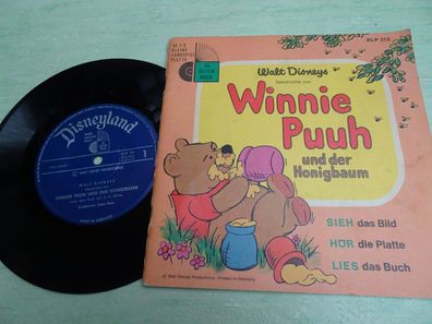 7" Tonbuch KLP313 Walt Disney Winnie Puuh und der Honigbaum Irene Koss sieh hör lies