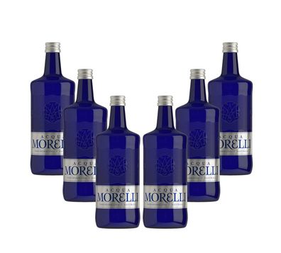 Acqua Morelli Naturale 6x 0,75L stilles Wasser je 750ml inkl. Pfand Mehrweg