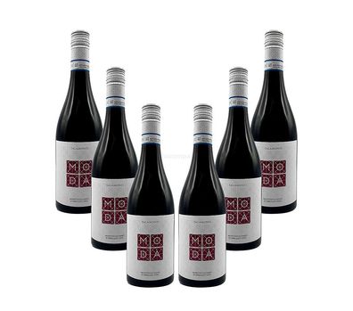 Talamonti Moda - 6er Set Rotwein 0,75L (13% Vol) - Montepulciano DAbruzzo DOC -