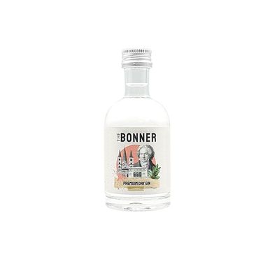 The Bonner MINI Premium Dry Gin 5cl (41% Vol.) - Miniatur Premium Dry Gin aus B
