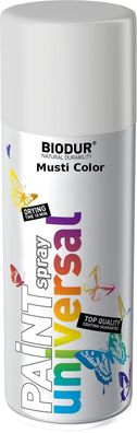 Biodur Lackspray Spraydose Felgenspray Spraylack Farbe Weißaluminium RAL 9006