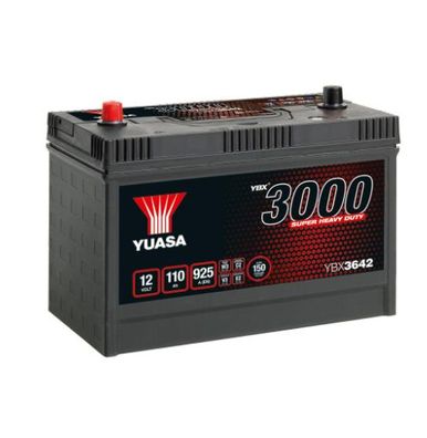 YUASA YBX3642 Starterbatterie 12V/110Ah 925Ah Vergleichsnummer: 605102080A742