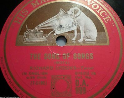 Richard CROOKS "Ah! Sweet Mystery Of Life (The Dream Melody)" HMV 1930 78rpm 10"
