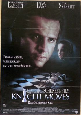 Knight Moves - Ein mörderisches Spiel -Original Kinoplakat A1- Diane Lane- Filmposter