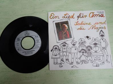 7" Single ariola Ein Lied für Oma Sabine und die Majas West Germany