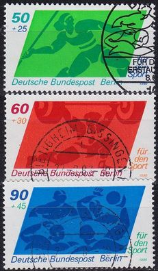 Germany BERLIN [1980] MiNr 0621-23 ( O/ used ) Sport