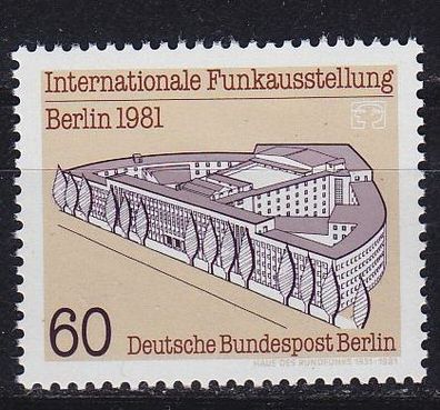Germany BERLIN [1981] MiNr 0649 ( * */ mnh ) Architektur