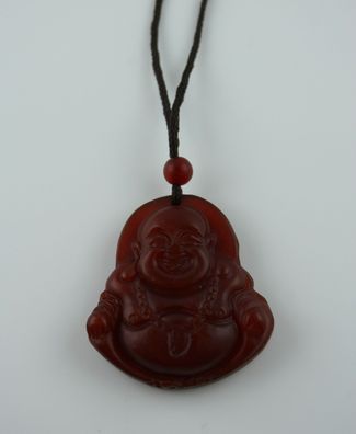 Buddha Anhänger aus Karneol Amulett Talisman