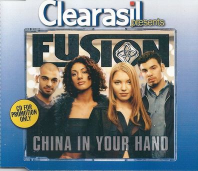 Promo CD-Maxi: Fusion - China in Your Hand (1998) Clearasil 74321 64107 2