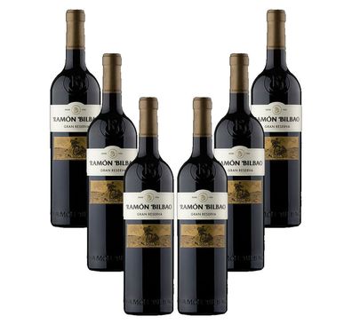 Ramon Bilbao Gran Reserva 6er Set Rioja 0,75L (14% Vol) Spanien trocken fein ar