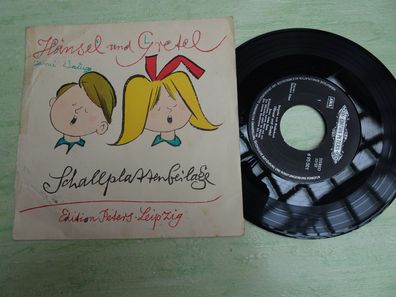 7" Single Schallplattenbeilage Hänsel und Gretel Edition Peters Leipzig 695001