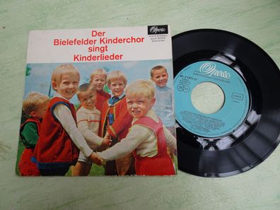 7" Single Opera 41573 Der Bielefelder Kinderchor singt Kinderlieder Oberschelp