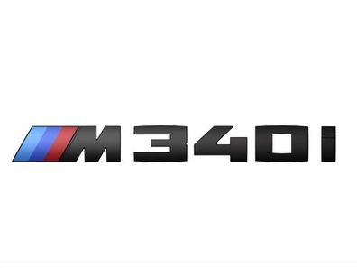 BMW Schriftzug M340i schwarz