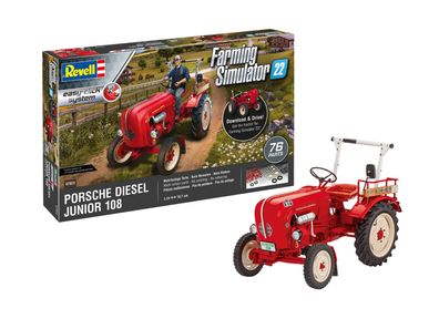 Revell Porsche Junior 108 Traktor Farming Simulaor in 1:24 Revell 07823 Porsche