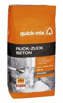 Quick-Mix Ruck-Zuck Beton 25 kg