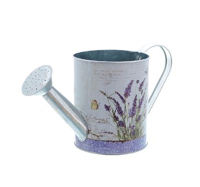 Gießkanne Lavendel, Kanne zum bepflanzen, Pflanzgefäß, Blumentopf