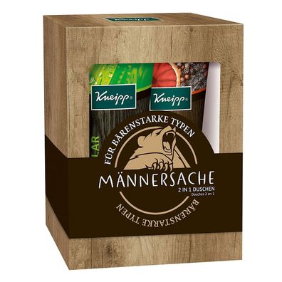 Kneipp Männersache Aroma Pflegedusche Set Geschenkepackung 400ml
