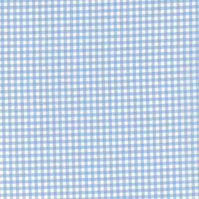Westfalenstoffe Capri 0,5m Webstoff hellblau Vichy Karo * Kinderstoffe 100% Baumwolle