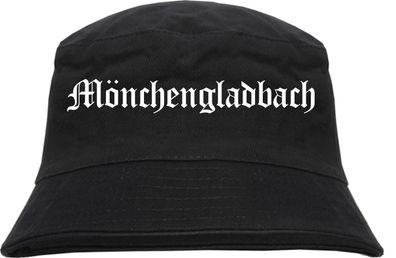 Mönchengladbach Fischerhut - Altdeutsch - bedruckt - Bucket Hat Anglerhut Hut