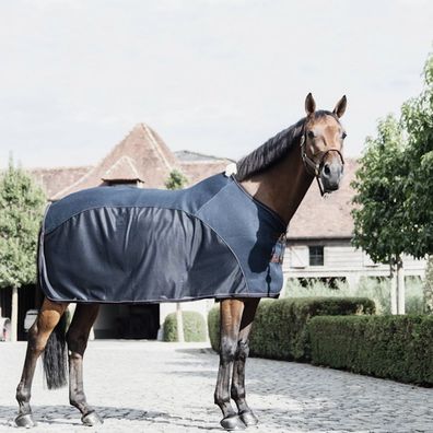 Kentucky Horsewear Mesh Combo Cooler Sheet - navy - Abschwitzdecke
