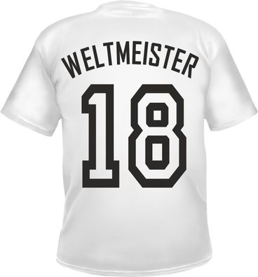 Weltmeister 2018 - Deutschland - weiss - Herren T-Shirt - Tee Shirt