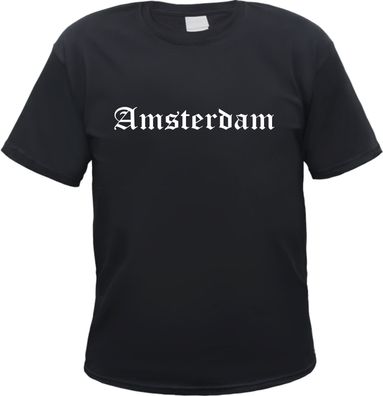 Amsterdam Herren T-Shirt - Altdeutsch - Tee Shirt