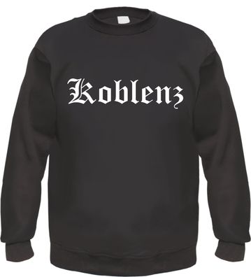 Koblenz Sweatshirt - Altdeutsch - bedruckt - Pullover