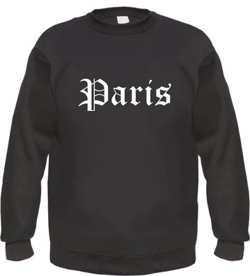 Paris Sweatshirt - Altdeutsch - bedruckt - Pullover
