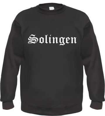 Solingen Sweatshirt - Altdeutsch - bedruckt - Pullover