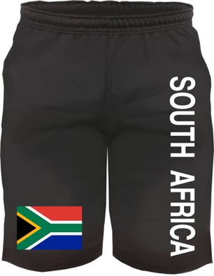 South Africa Sweatshorts - bedruckt - Kurze Hose Shorts Flagge Südafrika