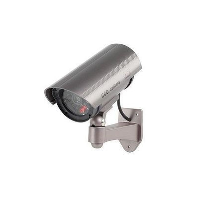Attrappe Kamera Dummy Kamera CCTV mit LED für Aussen