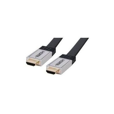 HDMI flach TOP Qualitäts- Kabel 1,5m 19 Pol-19 Pol HDTV