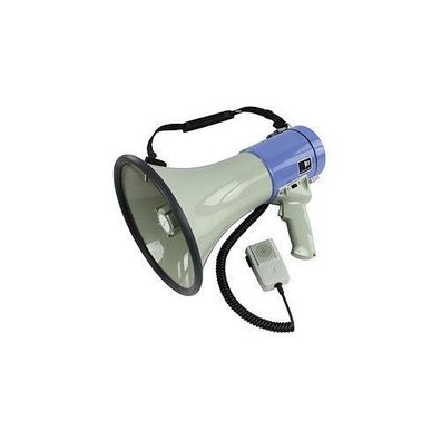 Megafon mit abnembarem Mikrofon 25 Watt Sirene Triller