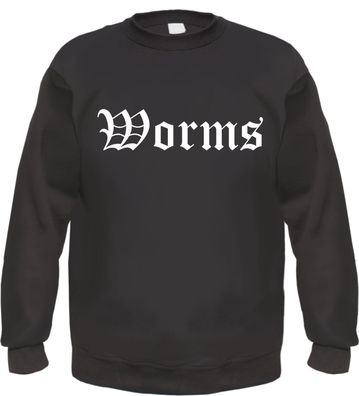 Worms Sweatshirt - Altdeutsch - bedruckt - Pullover