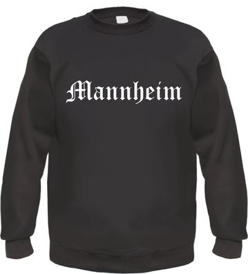 Mannheim Sweatshirt - Altdeutsch - bedruckt - Pullover