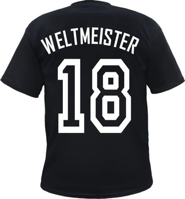 Weltmeister 2018 - Deutschland - schwarz - Herren T-Shirt - Tee Shirt