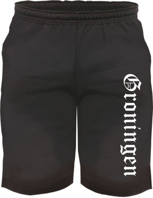 Groningen Sweatshorts - Altdeutsch bedruckt - Kurze Hose Shorts