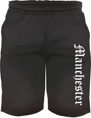 Manchester Sweatshorts - Altdeutsch bedruckt - Kurze Hose Shorts