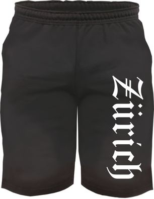 Zürich Sweatshorts - Altdeutsch bedruckt - Kurze Hose Shorts