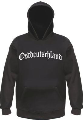 Ostdeutschland Kapuzensweatshirt - Altdeutsch - bedruckt - Hoodie Kapuzenpullover