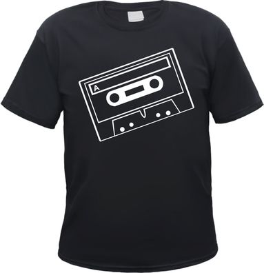 Kassette Herren T-Shirt - Tee Shirt MC 80er Jahre