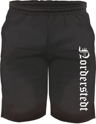 Norderstedt Sweatshorts - Altdeutsch bedruckt - Kurze Hose Shorts