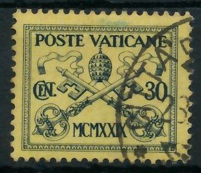 Vatikan 1929 Nr 5 gestempelt X3C235E