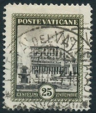 Vatikan 1933 Nr 25 gestempelt X3C245E