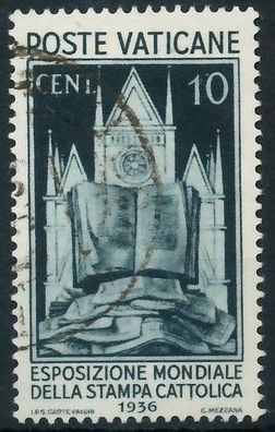 Vatikan 1936 Nr 52 gestempelt X3C25F2