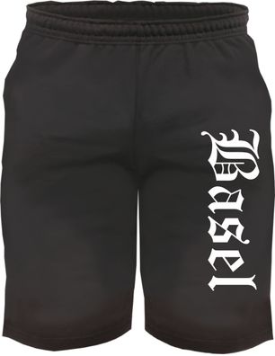 Basel Sweatshorts - Altdeutsch bedruckt - Kurze Hose Shorts