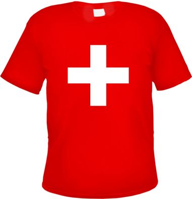 Schweizer Kreuz Herren T-Shirt - Tee Shirt Schweiz