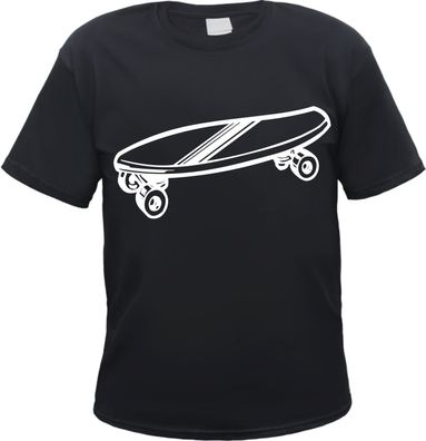 Skateboard Herren T-Shirt - Tee Shirt longboard oldschool