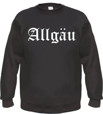 Allgäu Sweatshirt - Altdeutsch - bedruckt - Pullover