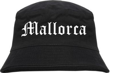 Mallorca Fischerhut - bedruckt - Bucket Hat Anglerhut Hut